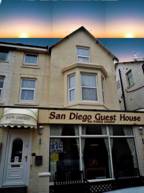 San Diego Guest House - Near Pleasure Beach แบล็คพูล ภายนอก รูปภาพ